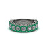 Diamond Blossoming Love Halo Wedding Band - Annalise No. 18 image 2