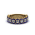 Diamond Blossoming Love Halo Wedding Band - Annalise No. 61