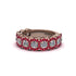 Diamond Blossoming Love Halo Wedding Band - Annalise No. 47 image 3