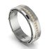 Brown Diamond Eternal Elegance Men’s Wedding Ring - Roman No. 21