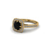 Black Diamond Cathedral Halo Engagement Ring - Luciana No. 7 image 3