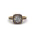 Diamond Cathedral Halo Engagement Ring - Luciana No. 61