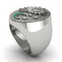 Emerald Celestial Harmony Men's Ring - Miller No. 6 image 2