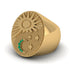 Emerald Celestial Harmony Men's Ring - Miller No. 4