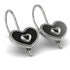 Charming Heart Hoop Earrings In Gold - Ariana No. 3