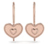 Charming Heart Hoop Earrings In Gold - Ariana No. 2 image 4
