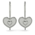 Charming Heart Hoop Earrings In Gold - Ariana No. 3