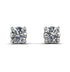 Minimalistic 1ct earrings image 2