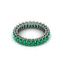 Oval Emerald Classic Eternity Wedding Ring - Joy No. 6