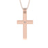 Classic Diamond Gold Cross Pendant - Abel No. 2