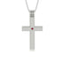 Classic Ruby Gold Cross Pendant - Abel No. 12