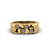 Diamond Cluster Elegance Men's Fashion Ring - Navy No. 1