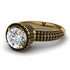 Diamond Cluster Halo Engagement Ring - Katie No. 31