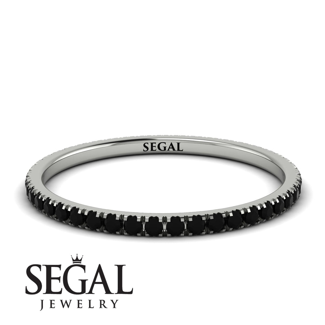 2mm Complete Black Diamond Eternity Band - Naomi No. 900