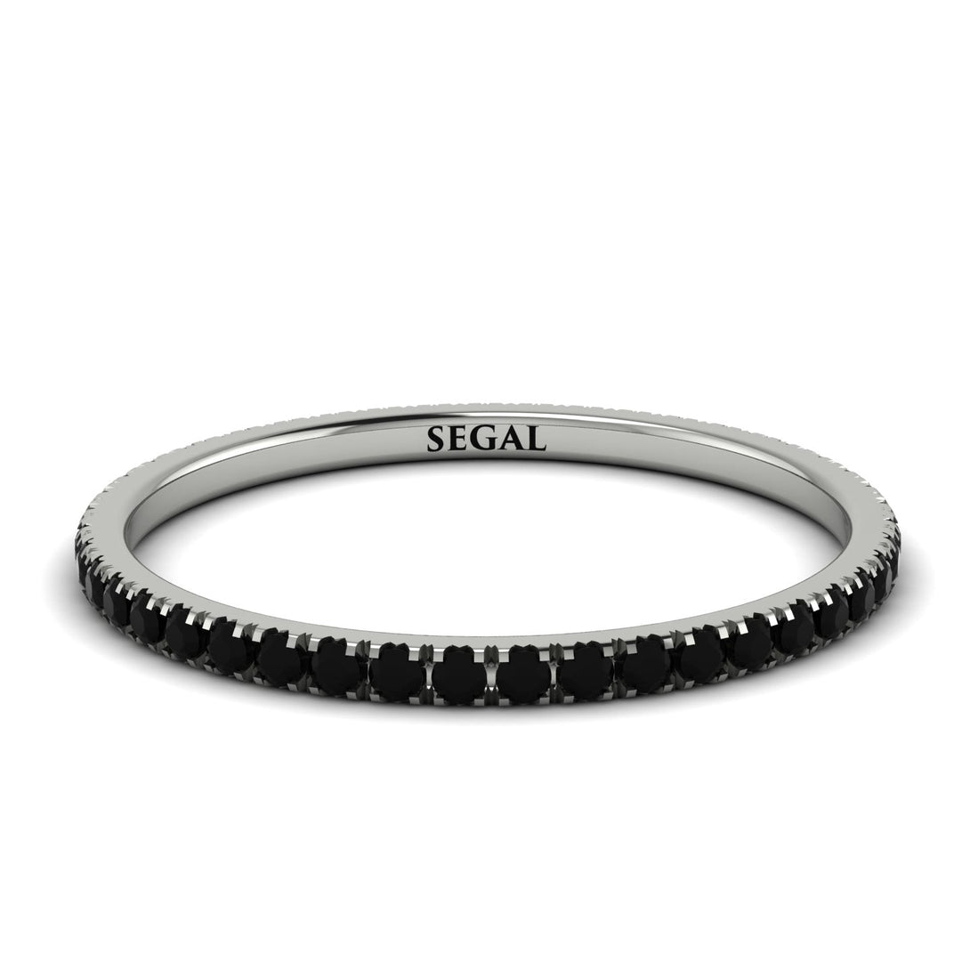 2mm Complete Black Diamond Eternity Band - Naomi No. 900