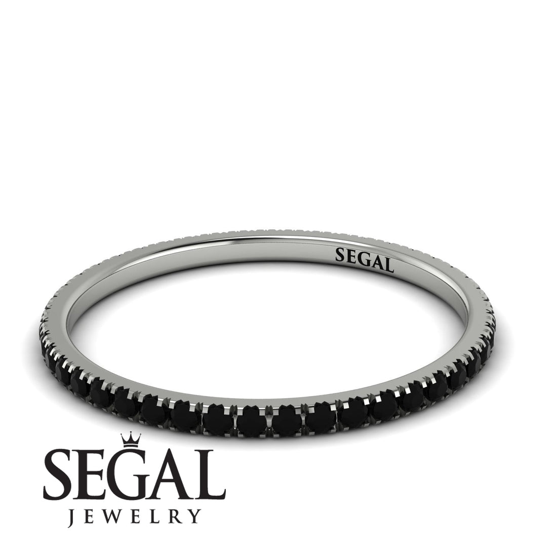 2mm Complete Black Diamond Eternity Band - Naomi No. 900