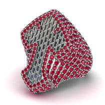 6.7 Ct Diamond Cross Enigma Men's Ring - Spencer No. 48 image 1