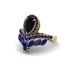 Black Diamond Crown Radiance Engagement Ring - Aviana No. 67 image 3