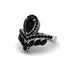 Black Diamond Crown Radiance Engagement Ring - Aviana No. 39 image 3