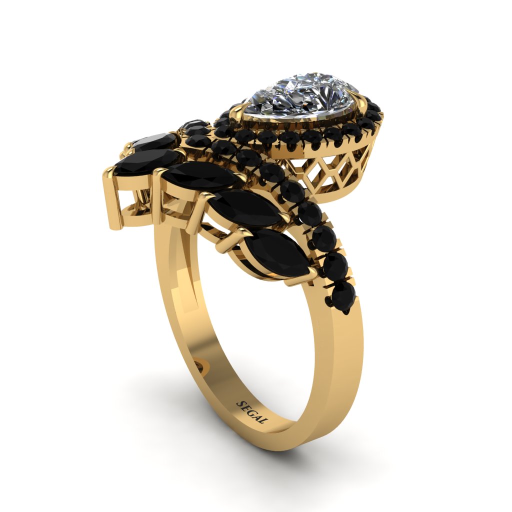 Diamond Crown Radiance Engagement Ring - Aviana No. 31