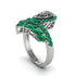 Diamond Crown Radiance Engagement Ring - Aviana No. 18 image 2