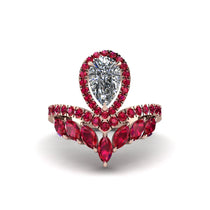 Diamond Crown Radiance Engagement Ring - Aviana No. 47 image 1