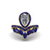 Diamond Crown Radiance Engagement Ring - Aviana No. 61