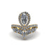 Diamond Crown Radiance Engagement Ring - Aviana No. 1