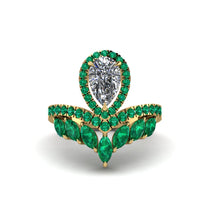Diamond Crown Radiance Engagement Ring - Aviana No. 16 image 1