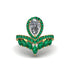 Diamond Crown Radiance Engagement Ring - Aviana No. 16 image 1