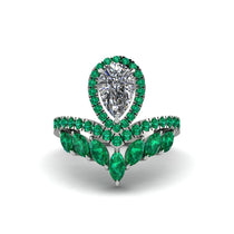 Diamond Crown Radiance Engagement Ring - Aviana No. 18 image 1