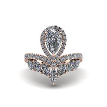 Diamond Crown Radiance Engagement Ring - Aviana No. 2 image 1