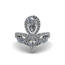 Diamond Crown Radiance Engagement Ring - Aviana No. 3 image 1
