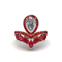 Diamond Crown Radiance Engagement Ring - Aviana No. 46 image 1