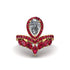Diamond Crown Radiance Engagement Ring - Aviana No. 46