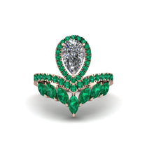 Diamond Crown Radiance Engagement Ring - Aviana No. 17 image 1
