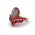Diamond Crown Radiance Engagement Ring - Aviana No. 46