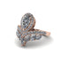 Diamond Crown Radiance Engagement Ring - Aviana No. 2