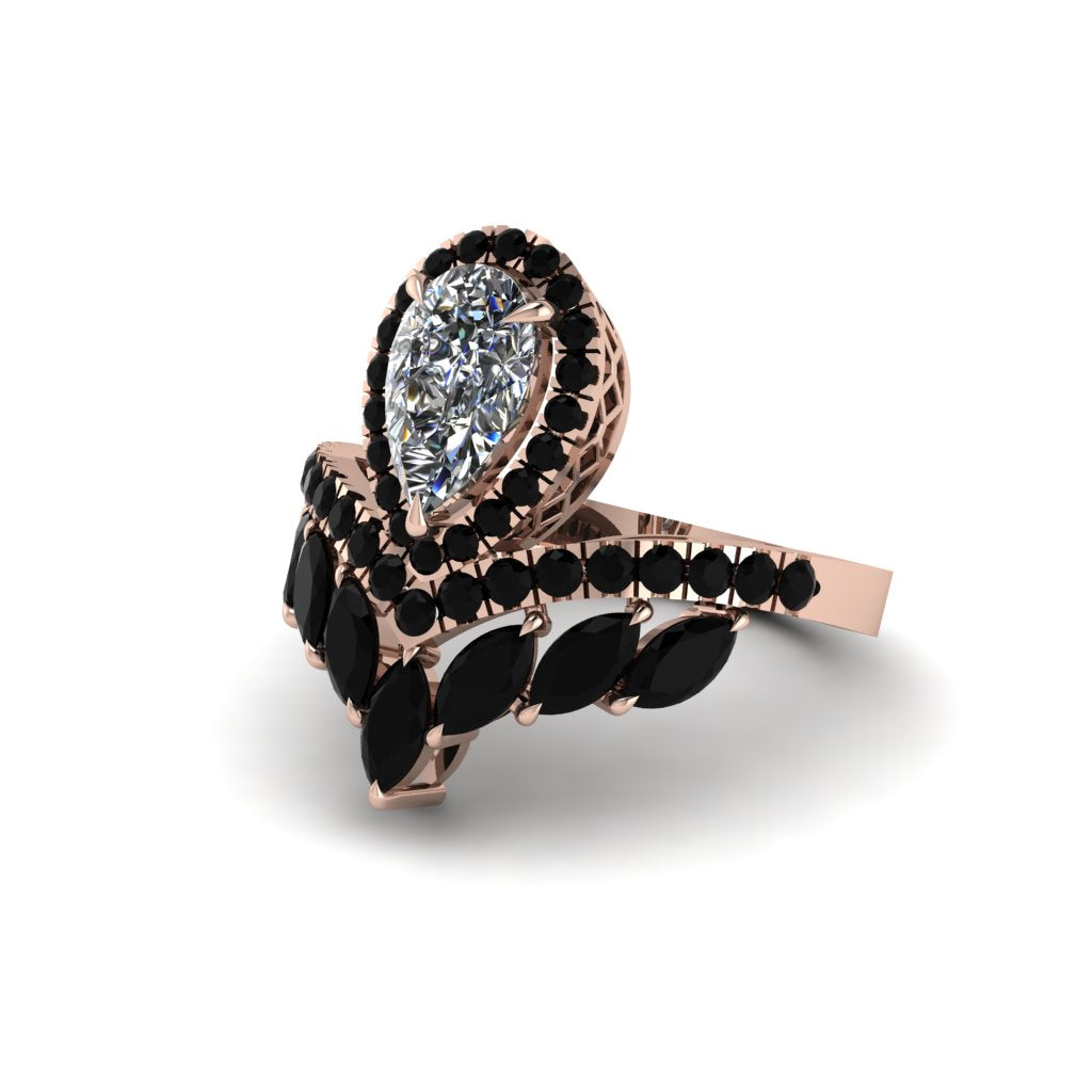 Diamond Crown Radiance Engagement Ring - Aviana No. 32
