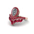 Diamond Crown Radiance Engagement Ring - Aviana No. 47