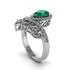 Emerald Crown Radiance Engagement Ring - Aviana No. 6