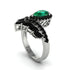 Emerald Crown Radiance Engagement Ring - Aviana No. 36