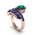 Emerald Crown Radiance Engagement Ring - Aviana No. 65 image 2