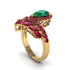 Emerald Crown Radiance Engagement Ring - Aviana No. 49 image 2