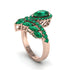 Emerald Crown Radiance Engagement Ring - Aviana No. 20 image 2