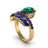 Emerald Crown Radiance Engagement Ring - Aviana No. 64
