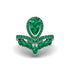 Emerald Crown Radiance Engagement Ring - Aviana No. 21 image 1