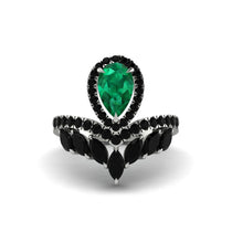 Emerald Crown Radiance Engagement Ring - Aviana No. 36 image 1