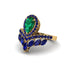 Emerald Crown Radiance Engagement Ring - Aviana No. 64