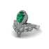 Emerald Crown Radiance Engagement Ring - Aviana No. 6 image 3